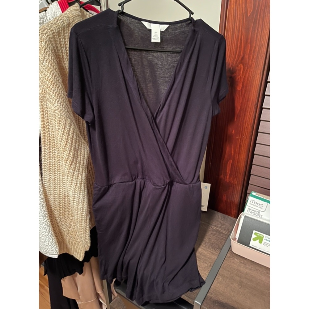 Navy Blue H&M Romper - Size M